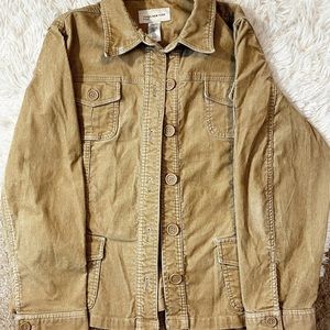 Jones New York Tan Corduroy Jacket